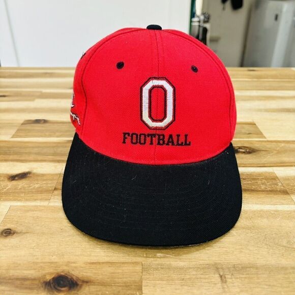 Vintage Champion OSU Buckeyes Football Embroidered Snapback Hat Cap Snapback - Picture 1 of 7